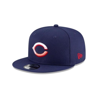 Cincinnati Reds Gorra | New Era MLB Americana Fade 9fifty Snapback Cap Mexico - Azules